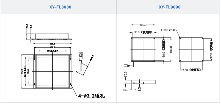 直發光背光源XY-FL系列