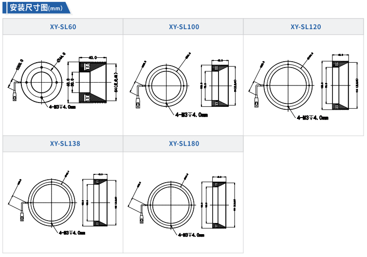 環(huán)形無影光源XY-SL系列